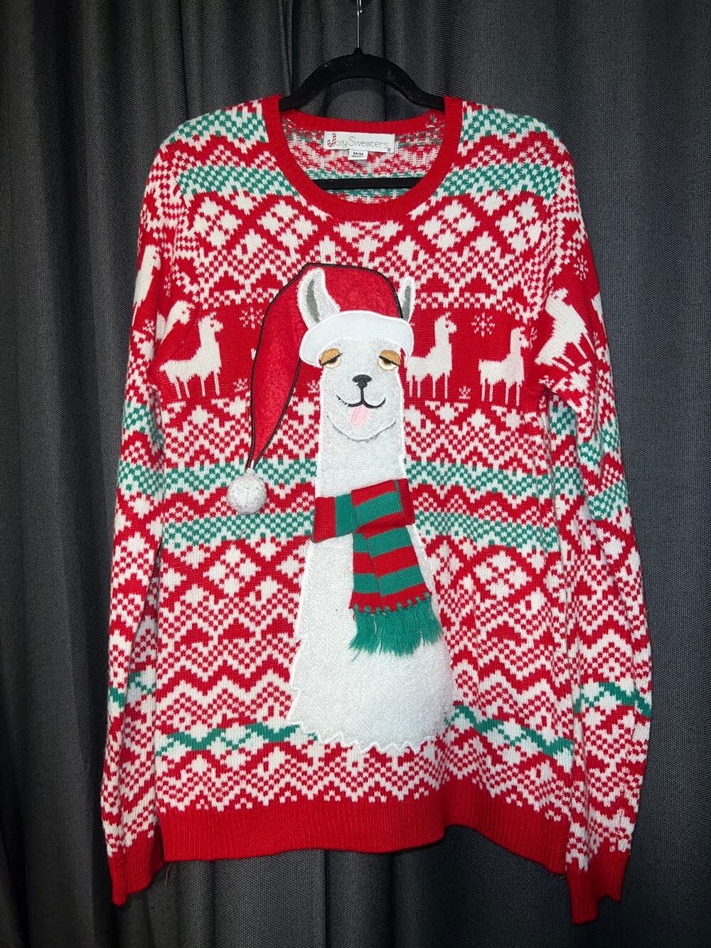 Ugly Christmas Sweater Xmas Size Medium